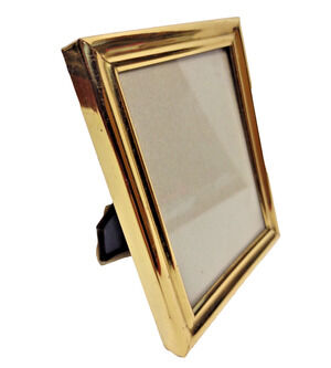 Vintage Brass Hand Polished Photo Frame by Wilton for 3.5x5" Easel Back